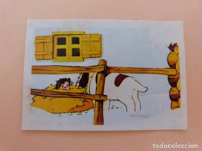 Collectable Antique Stickers: CROMO DE HEIDI DESPEGADO Nº 9 AÑO 1975 DEL ALBUM HEIDI DE FHER